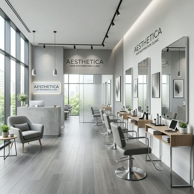 Hair restoration clinic